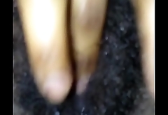New york that fingers her dirty hairy pussy