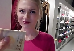 Hot sales lady fucks detach from for cash