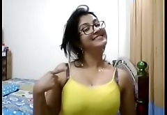 Indian hot aunty showing tits and boob press to boyfriend
